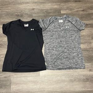 Under Armor heat gear tops